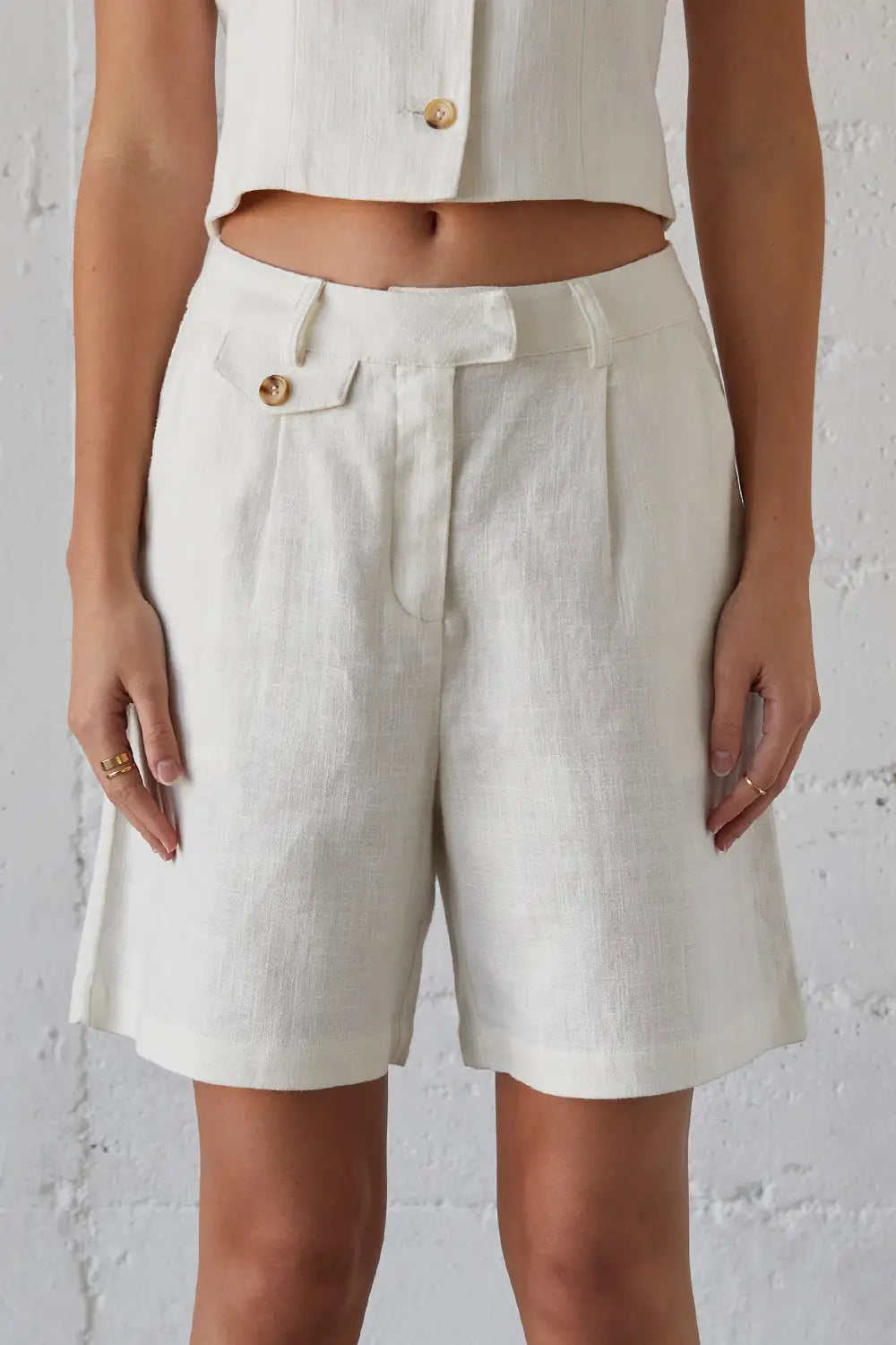 SHANE LINEN SHORTS