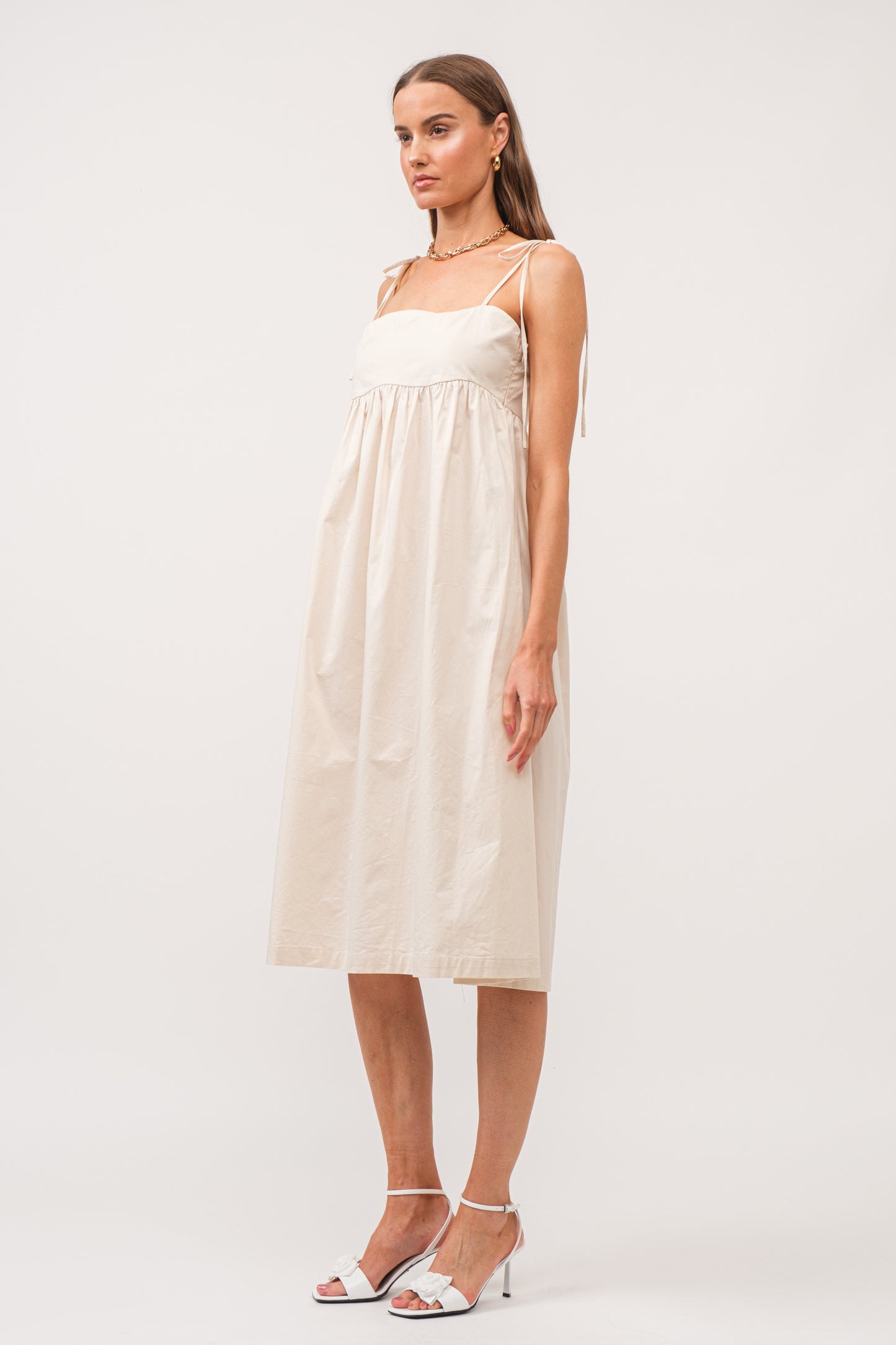 CHIARA COTTON POPLIN SUNDRESS