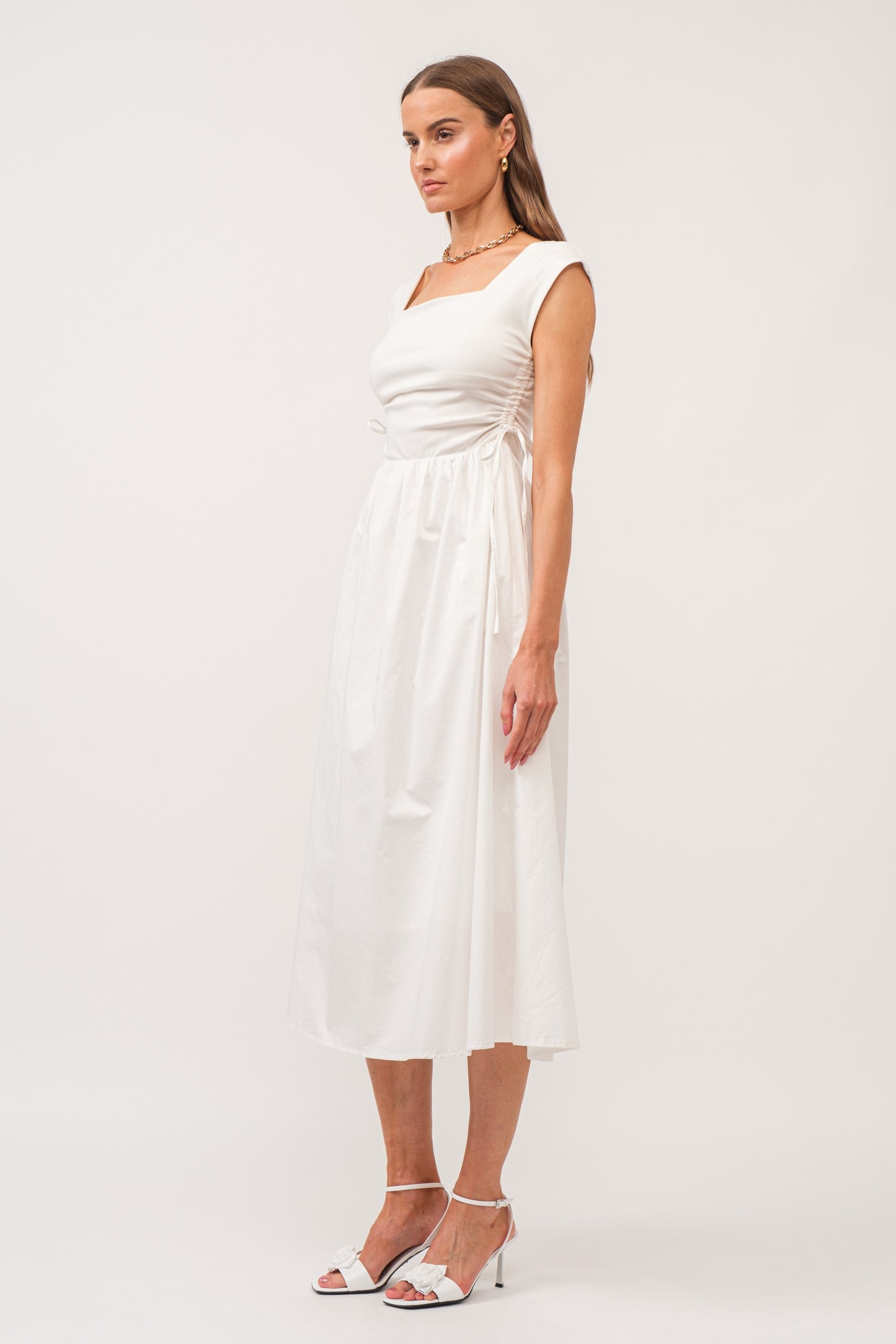 "PRUDENCE" MIDI DRESS