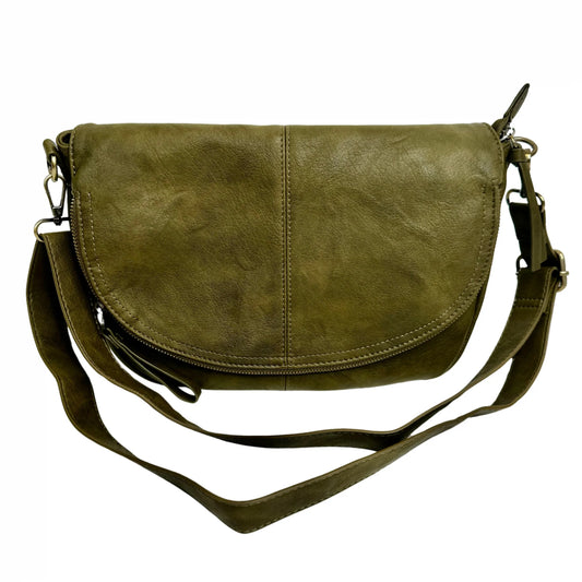 SELMA SADDLE CROSSBODY BAG