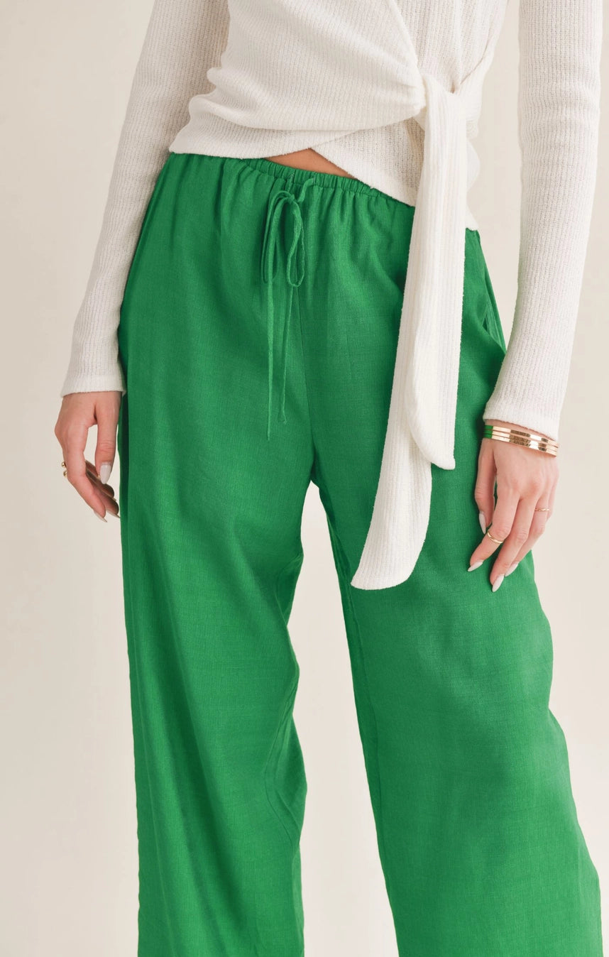 "GREEN PASTURES" PANTS