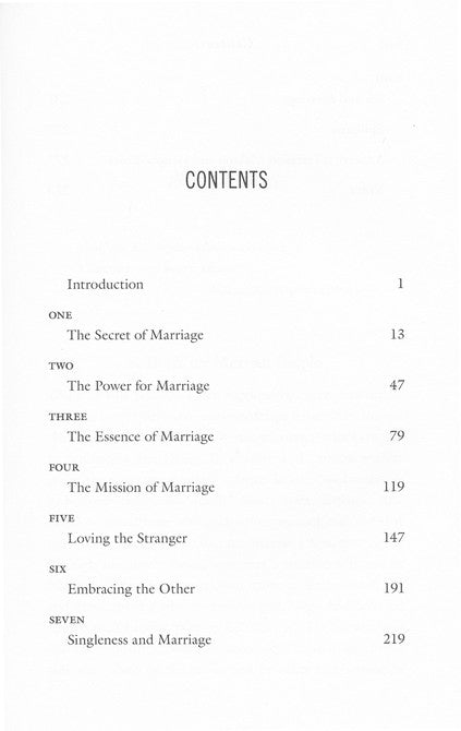 THE MEANING OF MARRIAGE BOOK