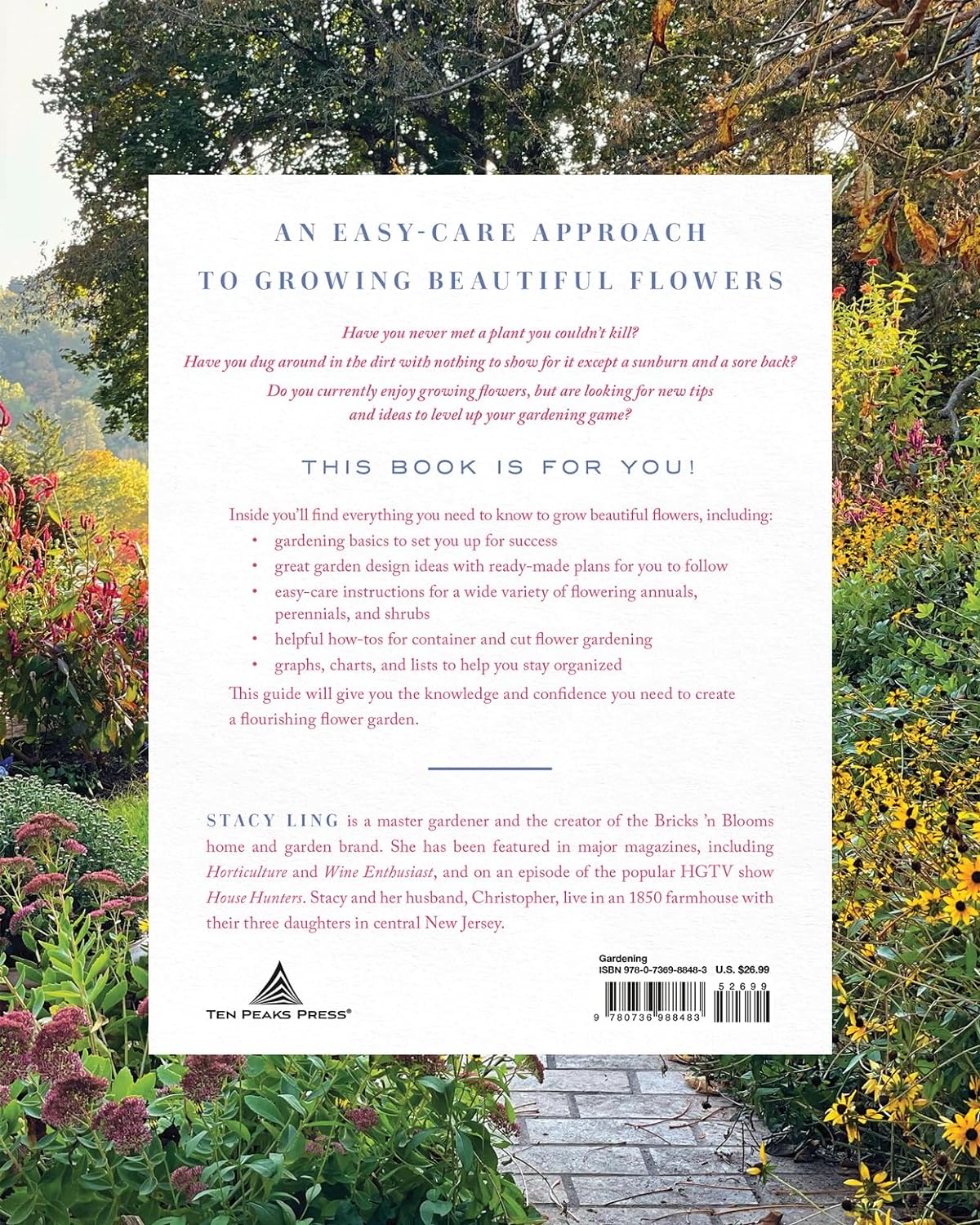 BRICKS'N BLOOMS GUIDE TO A BEAUTIFUL & EASY-CARE FLOWER GARDEN