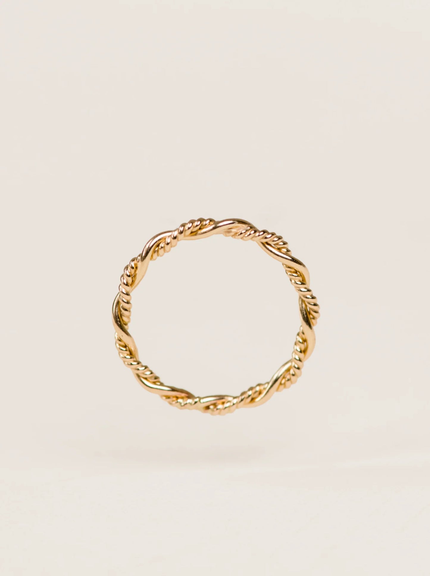 BRAIDED TWIST RING by Able