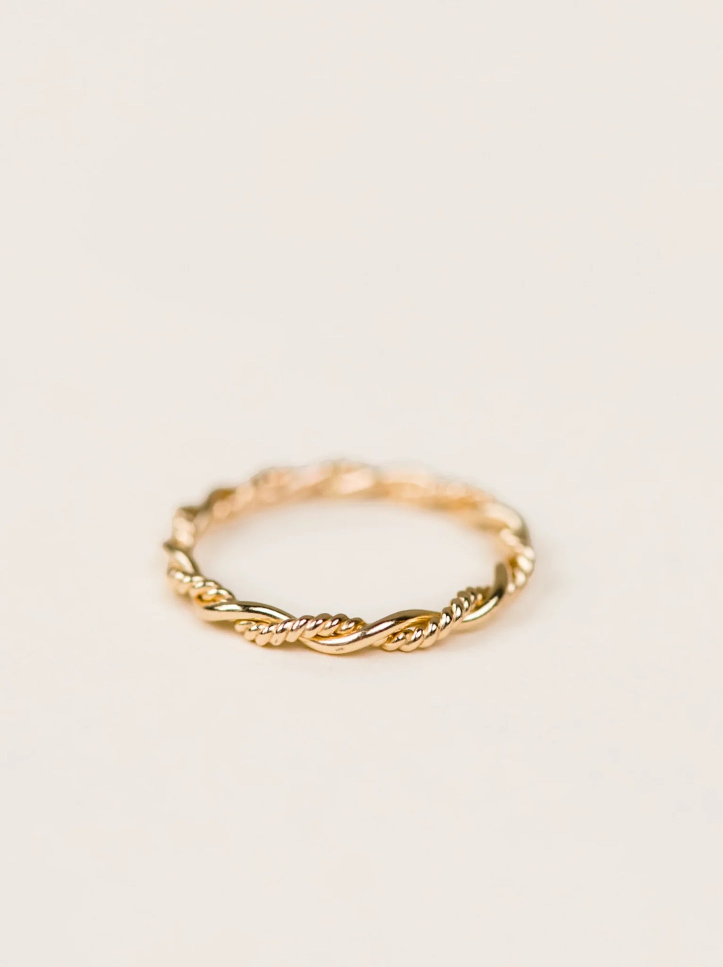 BRAIDED TWIST RING by Able