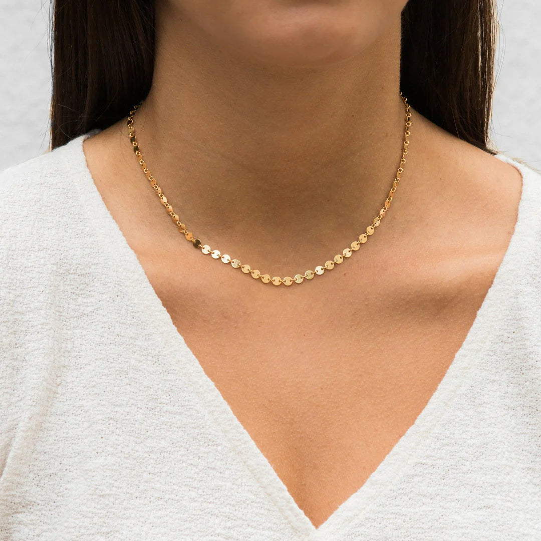 COIN CHAIN NECKLACE by Able