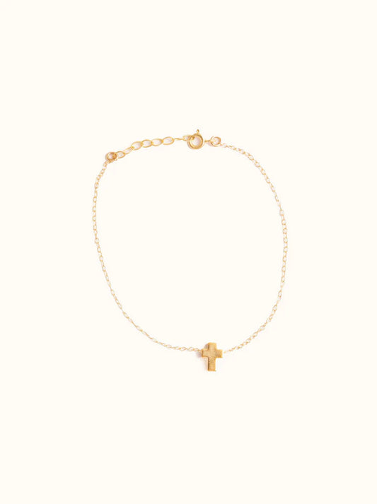 CROSS CHARM BRACELET by Able