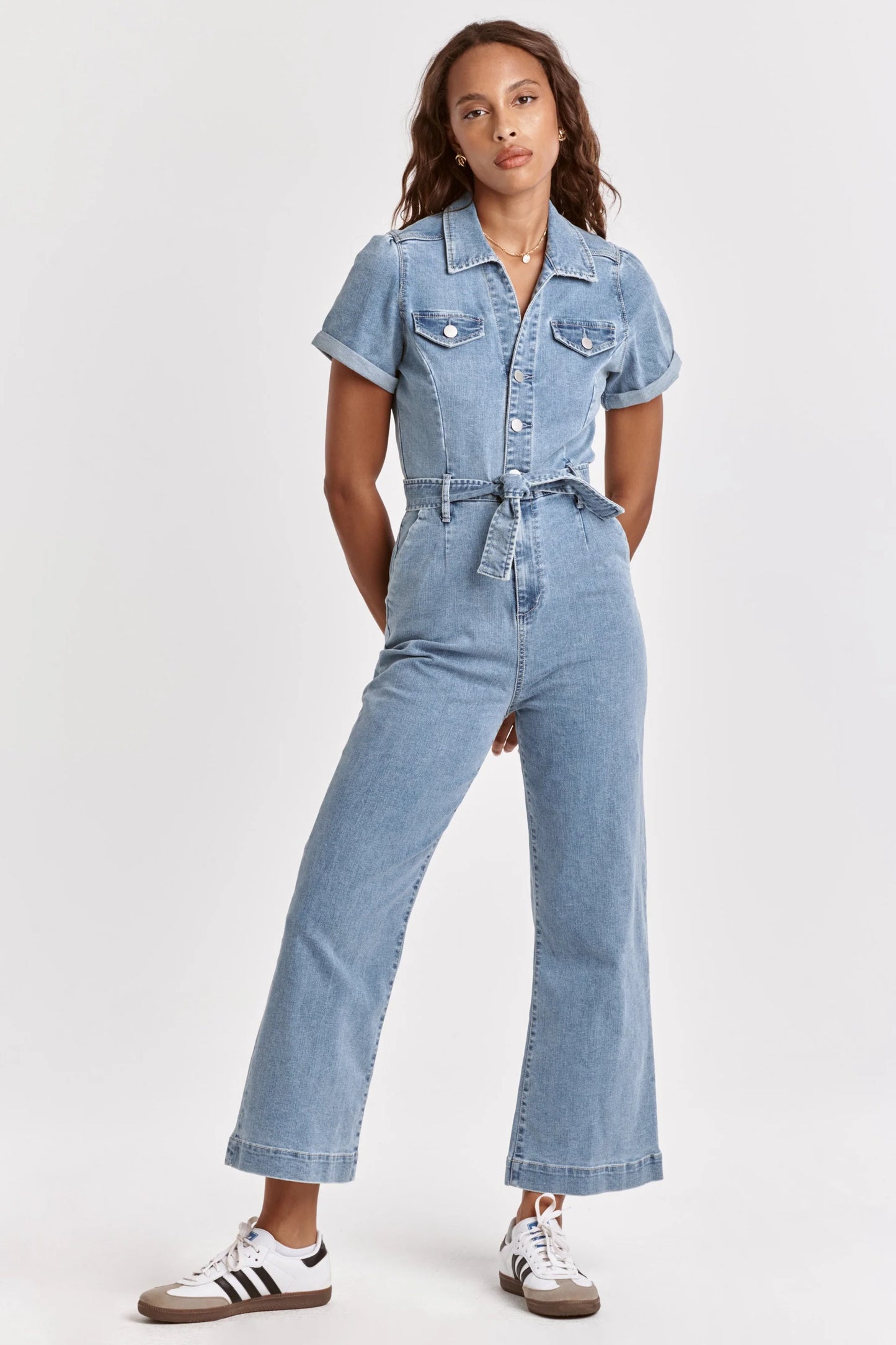 RIVETER DENIM JUMPSUIT