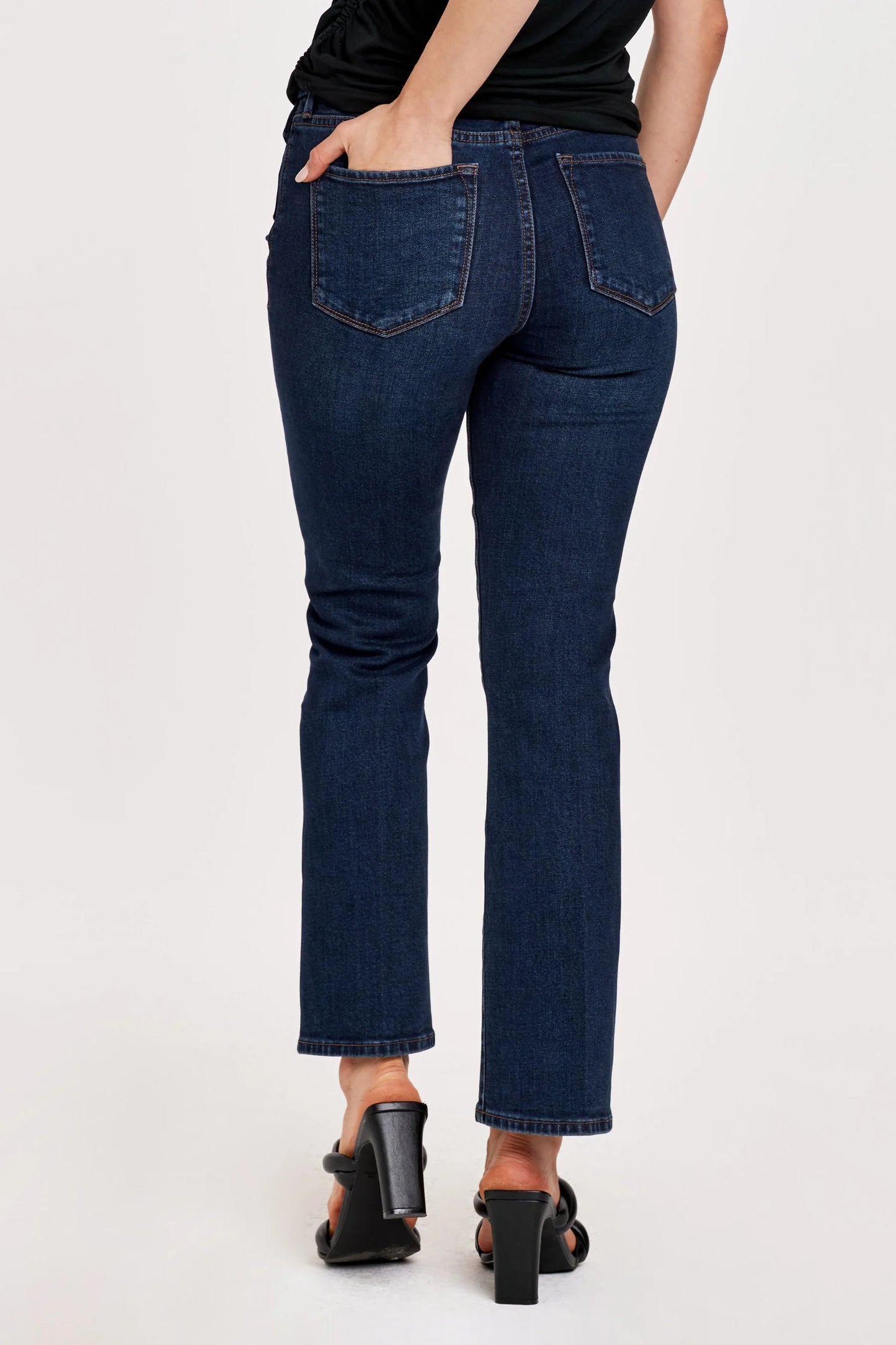 JEANNE HIGH RISE STRAIGHT JEANS By Dear John