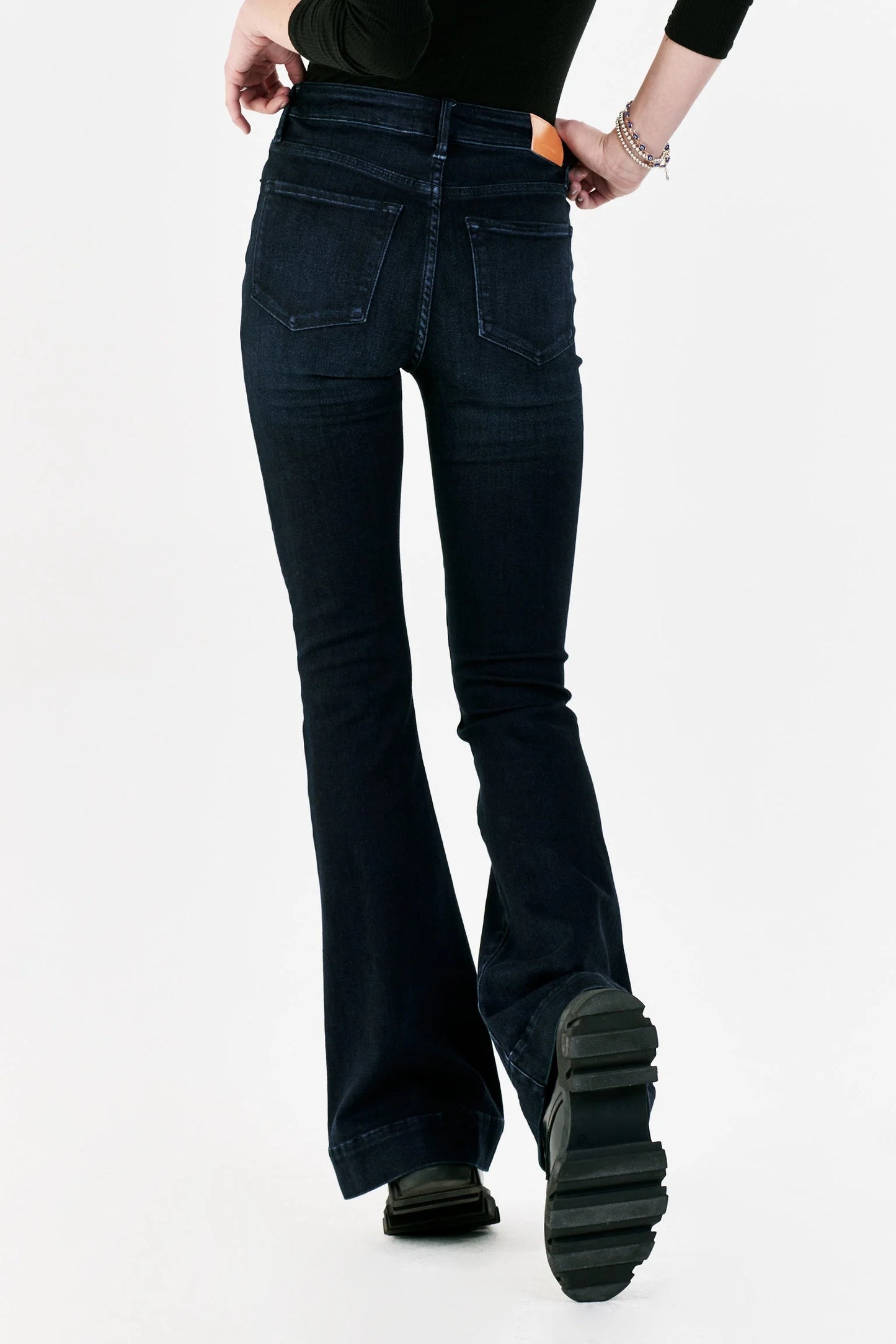 DEAR JOHN LANEY FLARE JEANS