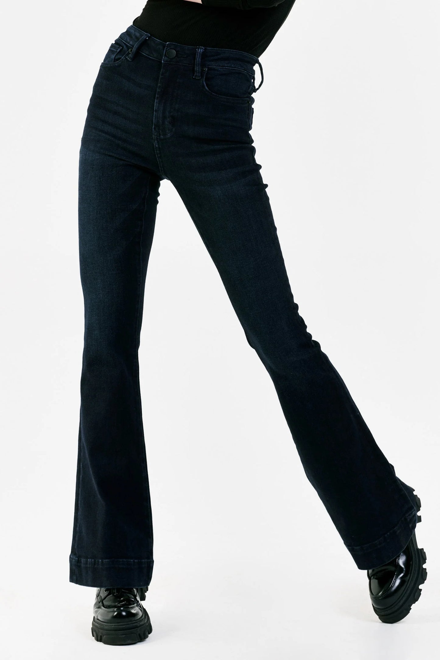 DEAR JOHN LANEY FLARE JEANS