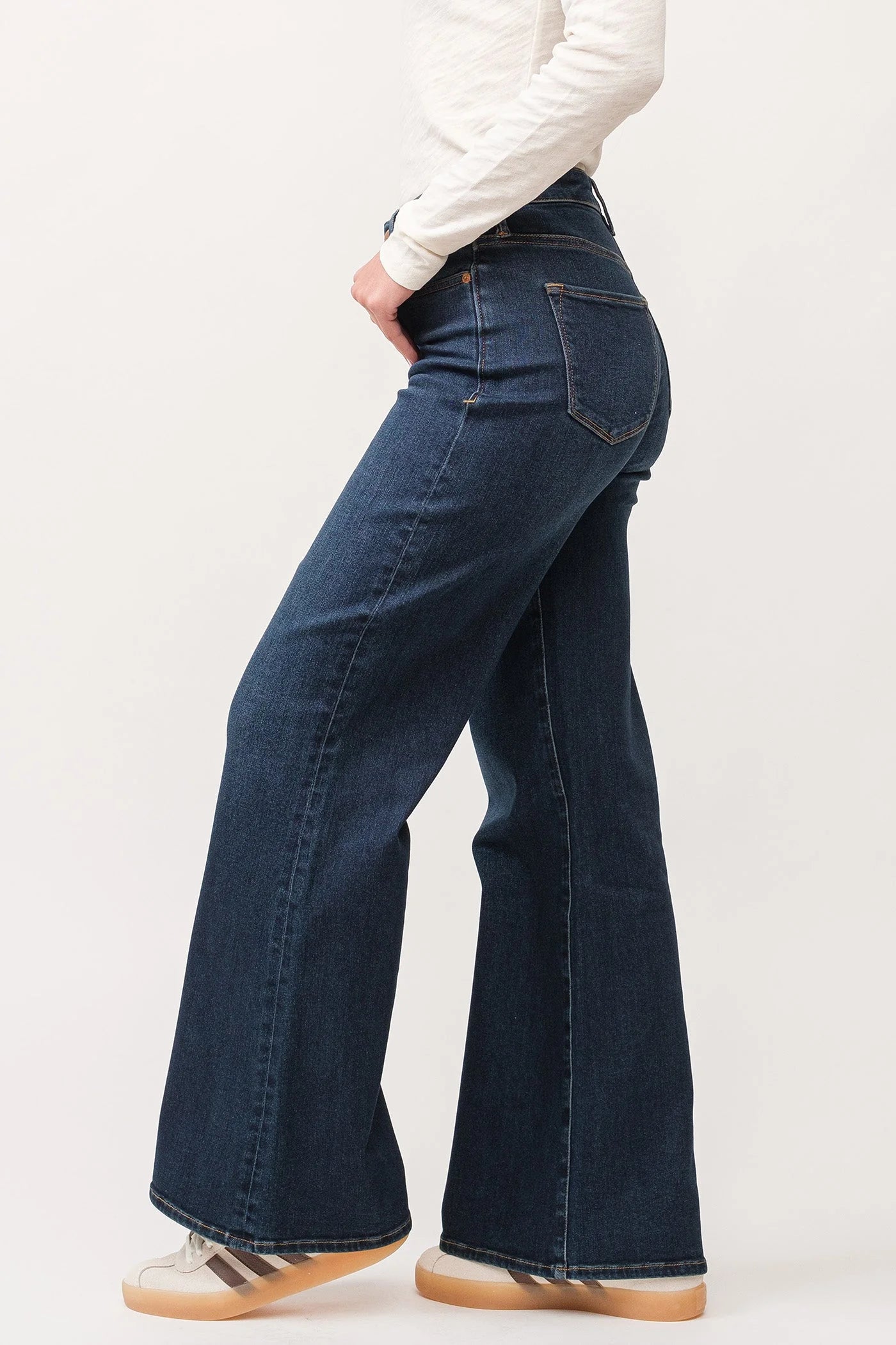 FIONA HIGH RISE WIDE LEG JEANS