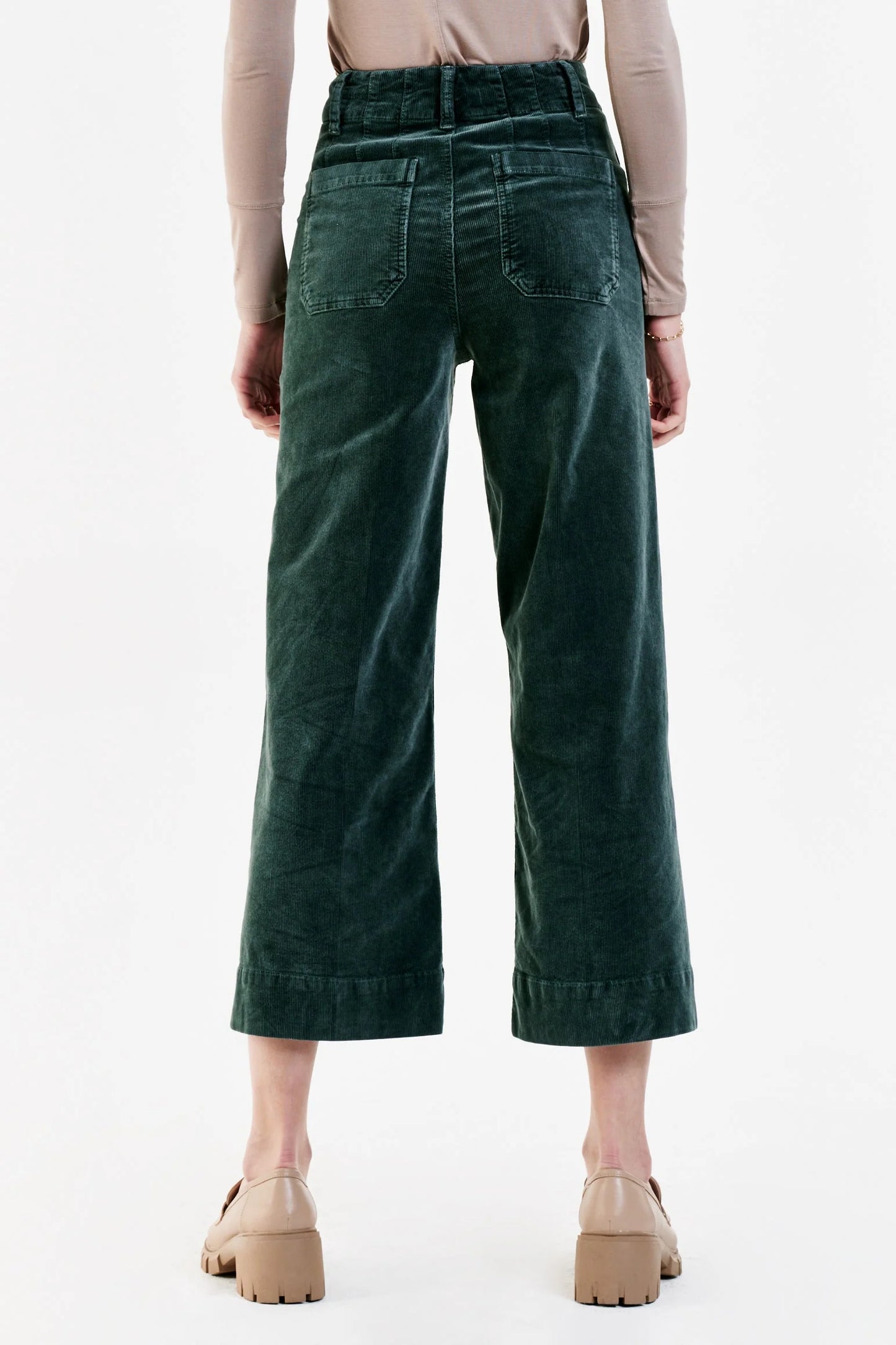 AUDREY CORDUROY WIDE LEG JEAN By Dear John