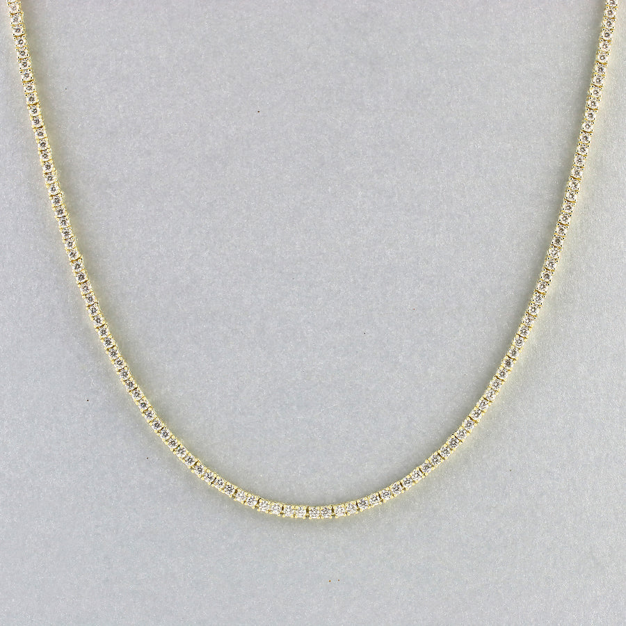 Cobblestone EUGENIE RHODIUM PLATED NECKLACE