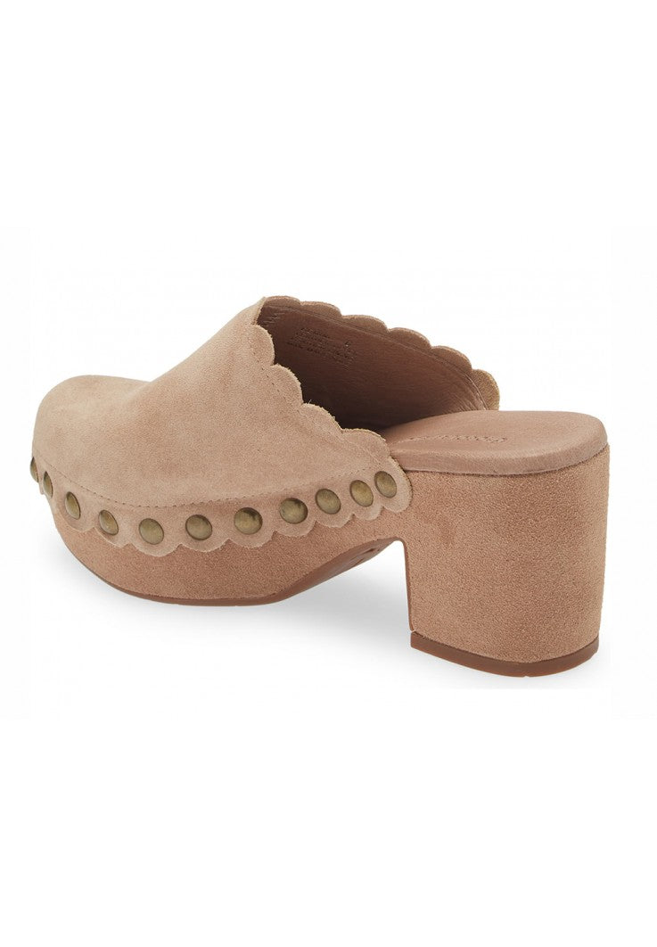 CHOCOLAT BLU SUEDE MULES