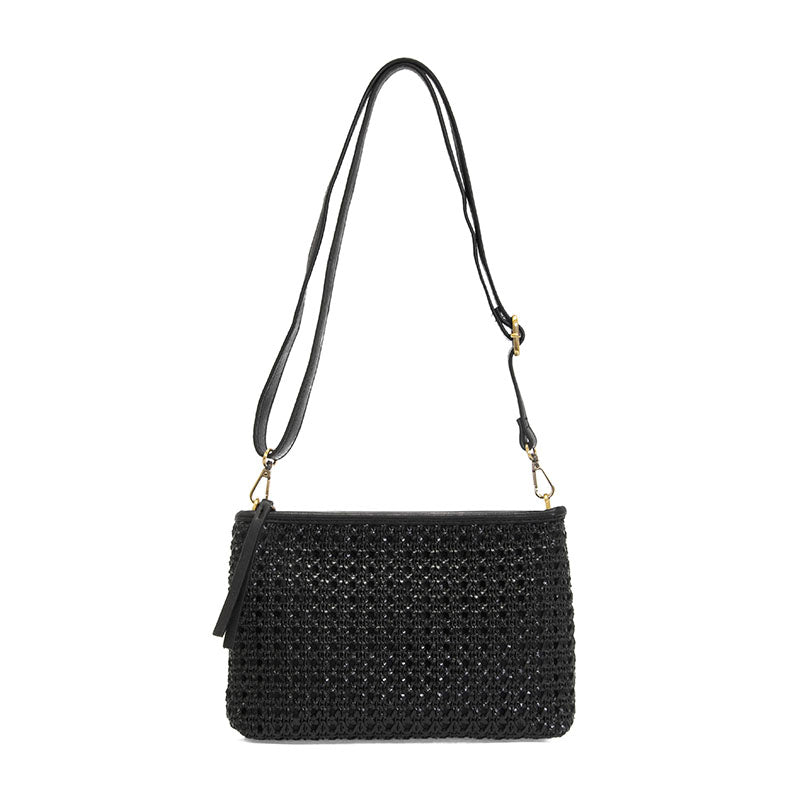 EMERY FAUX CANE CROSSBODY