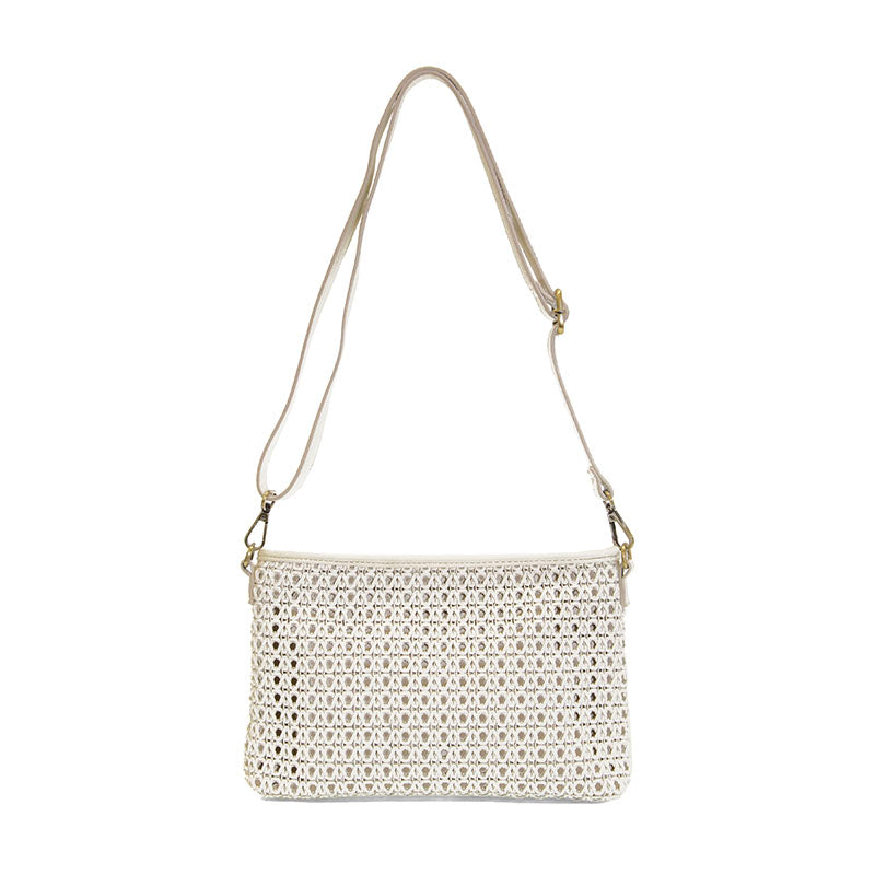 EMERY FAUX CANE CROSSBODY