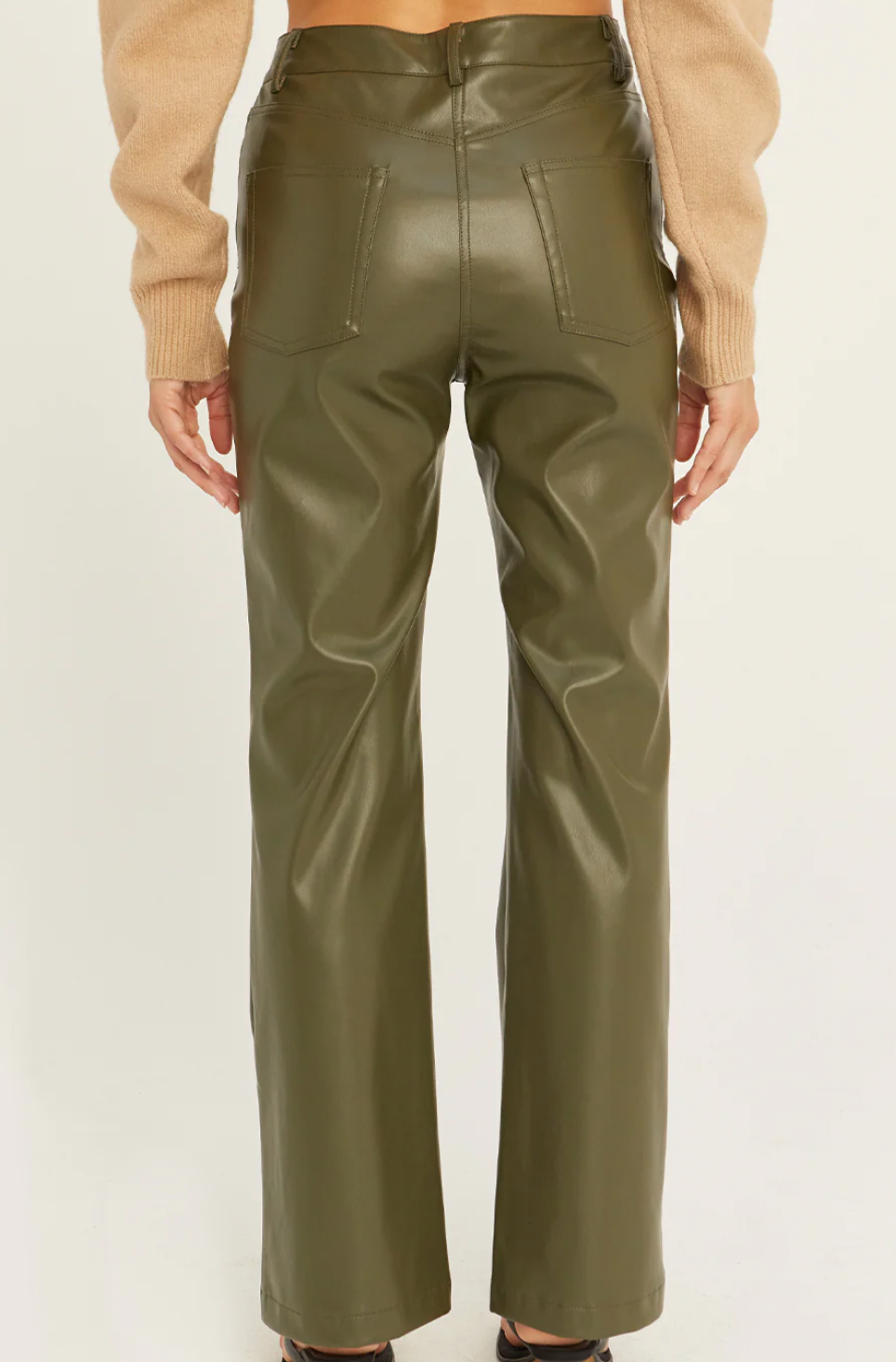 MAJORIE VEGAN LEATHER PANTS