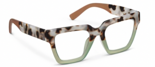 TAKE A BOW PEEPERS (Chai Tortoise/Green)