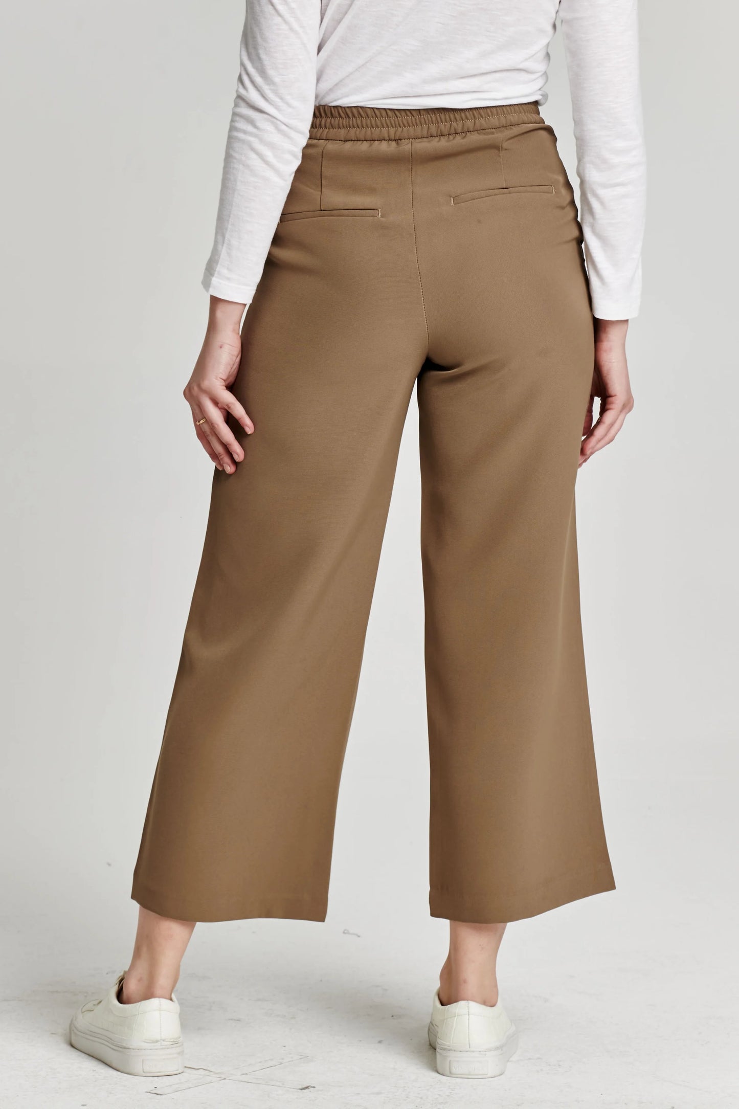 DENALI CROPPED WIDE LEG TROUSERS