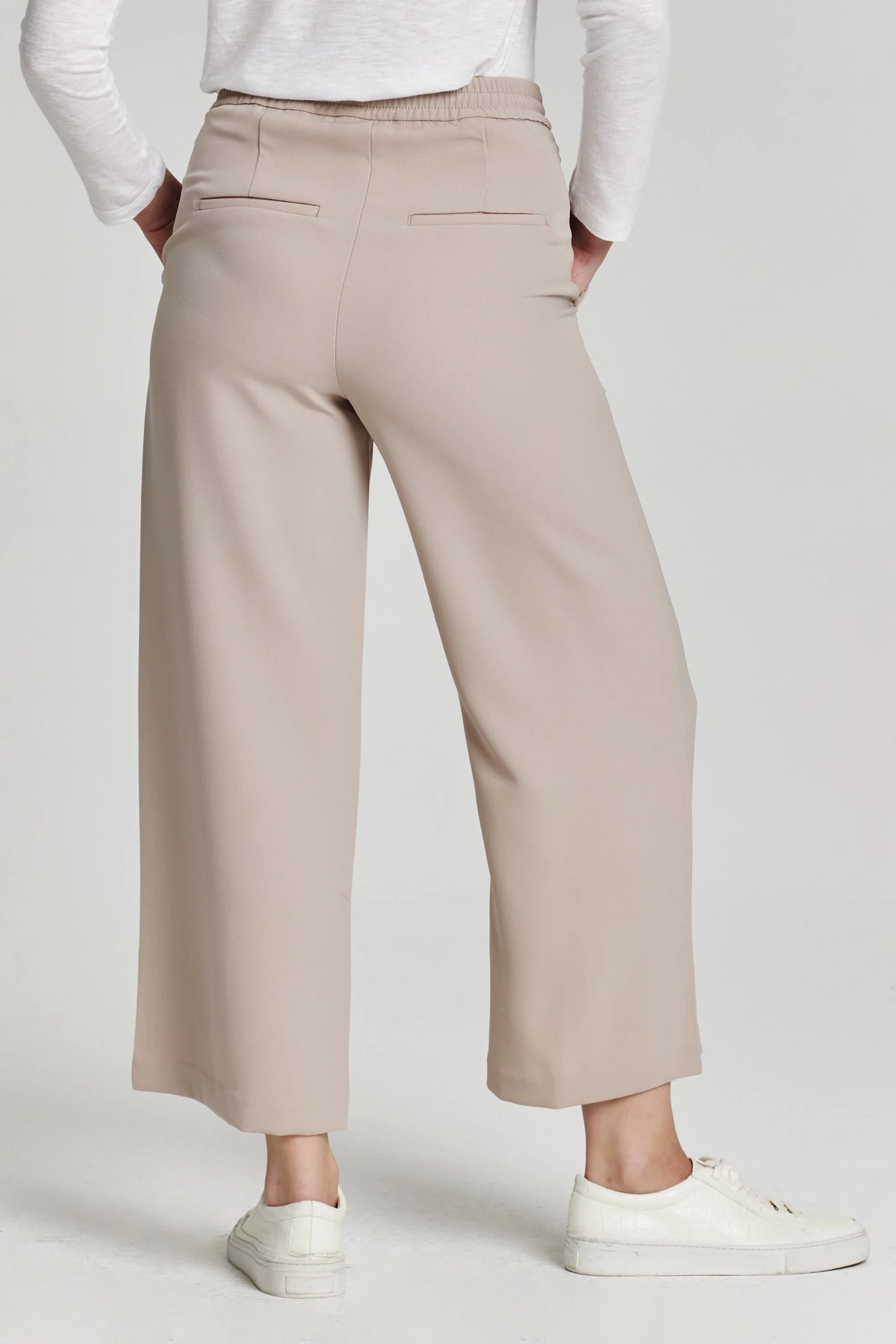 DENALI CROPPED WIDE LEG TROUSERS