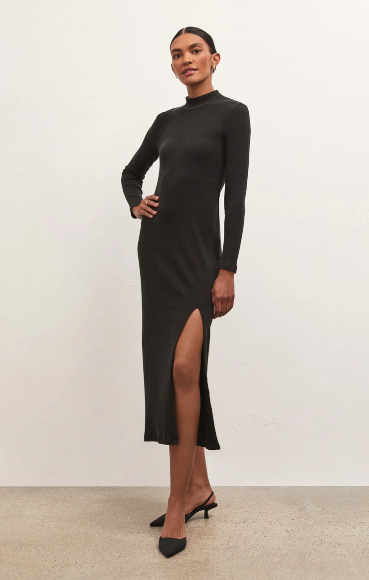 OPHELIA MOCK NECK DRESS