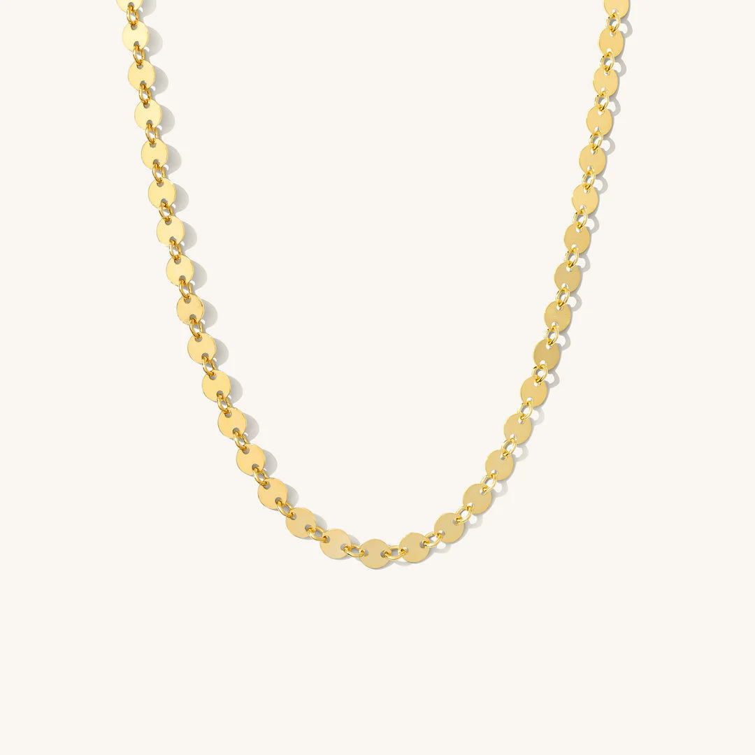 COIN CHAIN NECKLACE by Able