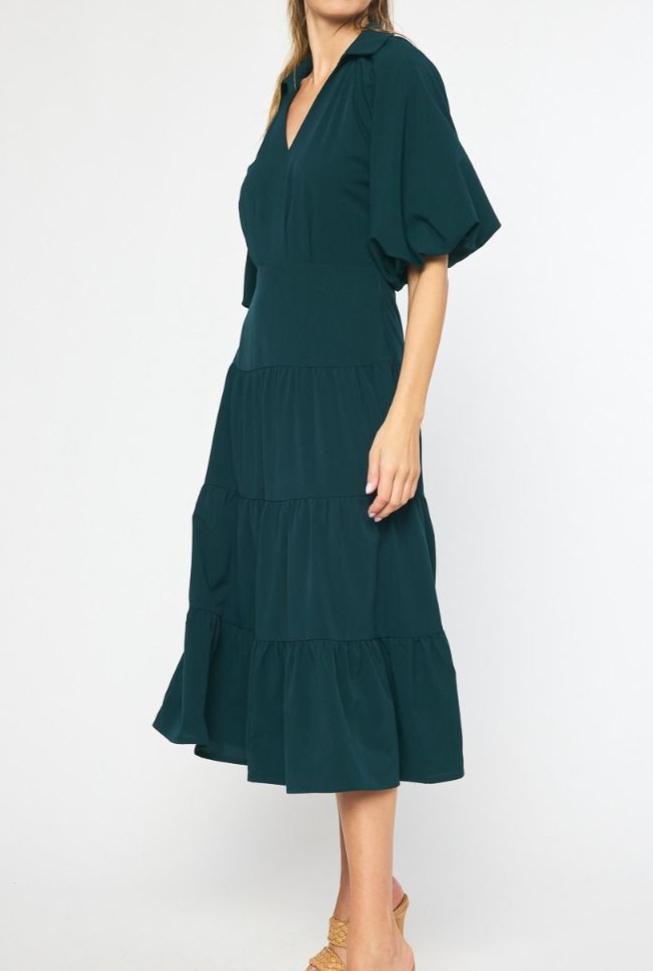 "RESTORE" MIDI DRESS