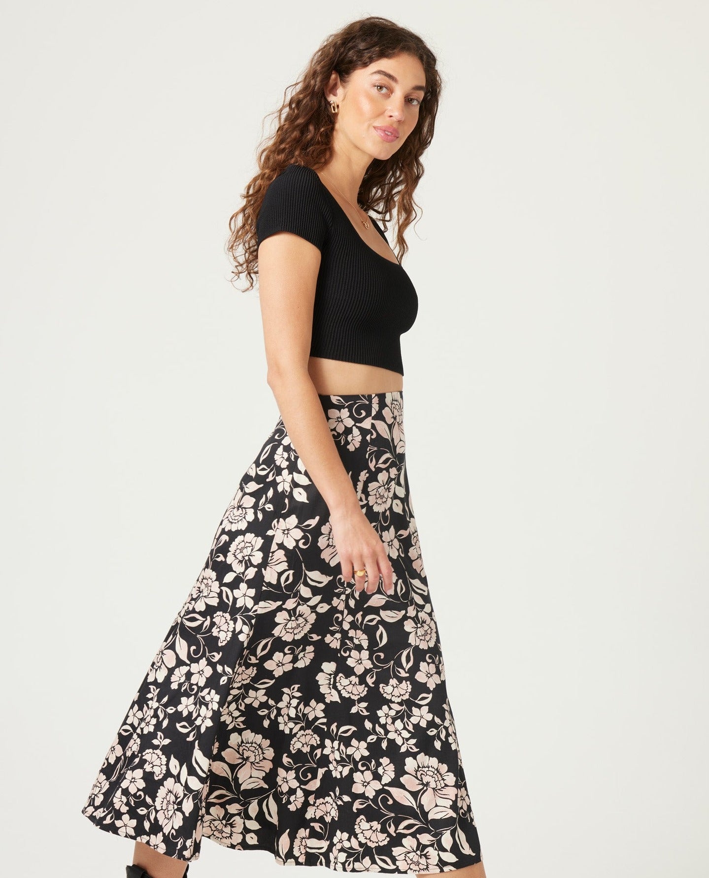 LA SALLE MIDI SKIRT