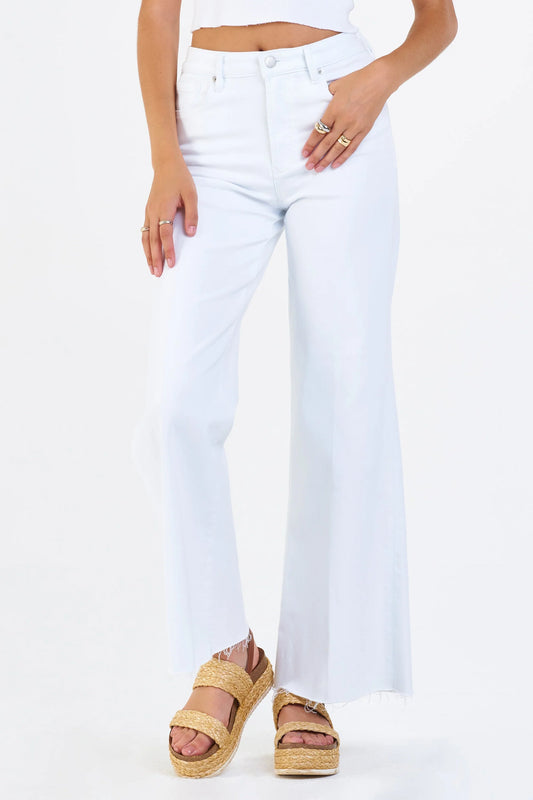 MID FIONA SUPER HIGH RISE WIDE LEG JEANS