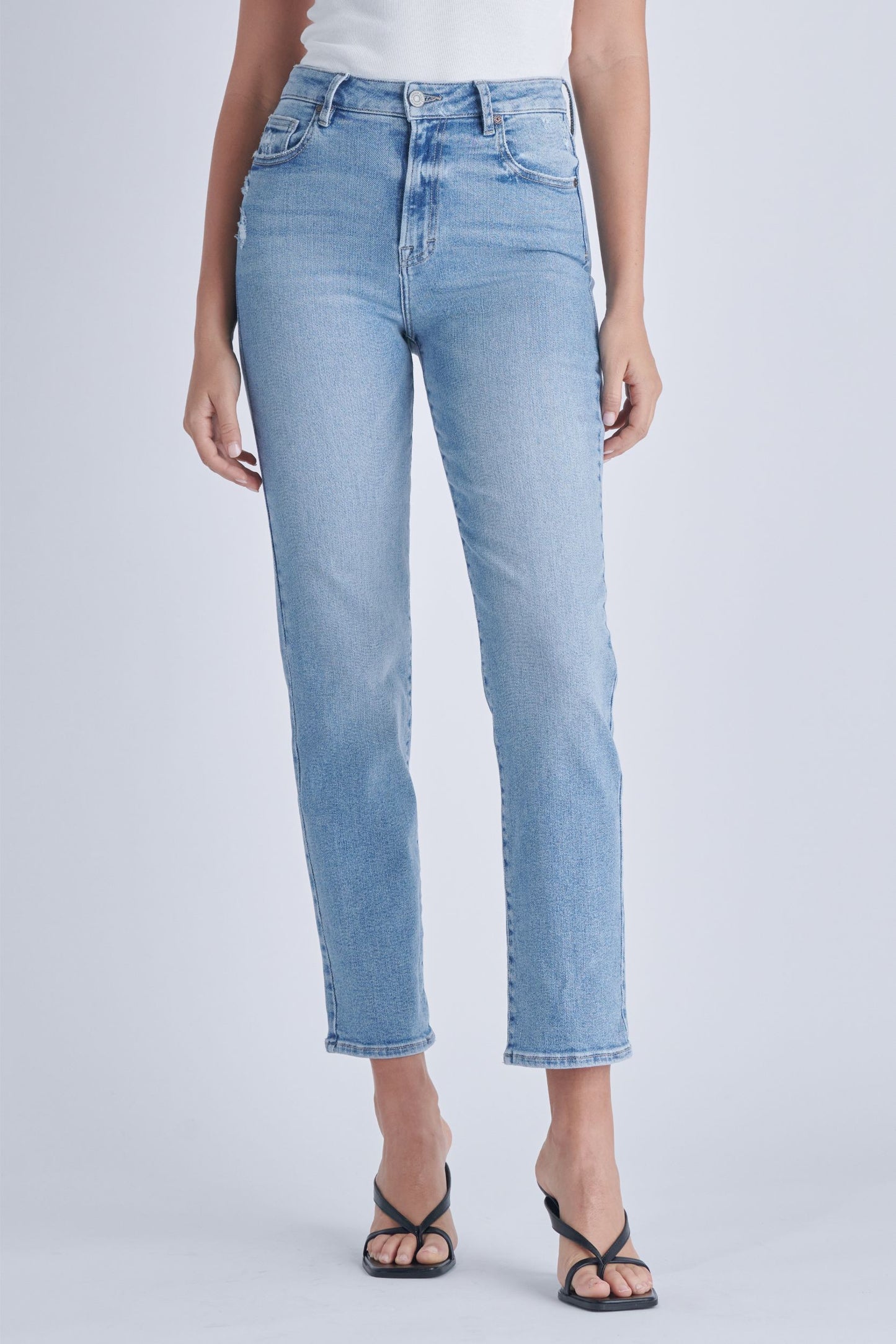 TRACEY HIGH RISE STRAIGHT JEANS