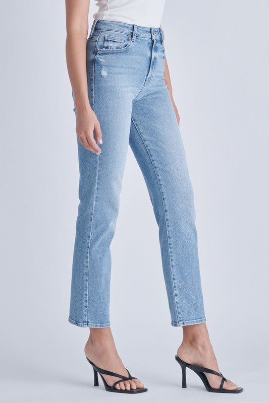 TRACEY HIGH RISE STRAIGHT JEANS