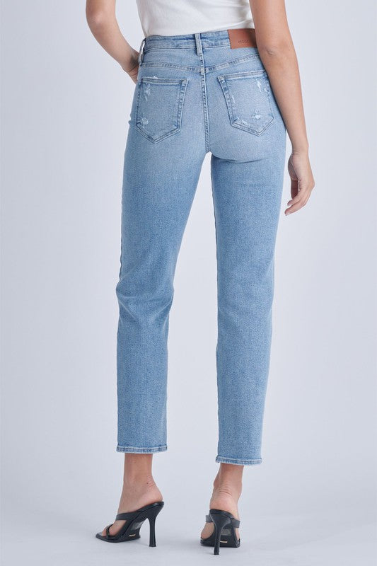 TRACEY HIGH RISE STRAIGHT JEANS